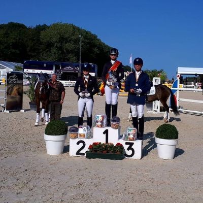 Beau doublé aujourd'hui lors du Championnat LEWB de dressage 